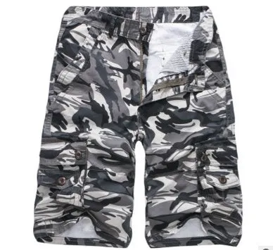 Outdoor military cotton cargo pants with multi-pocket design in available colour and size options