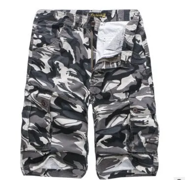 Outdoor military cotton cargo pants with multi-pocket design in available colour and size options