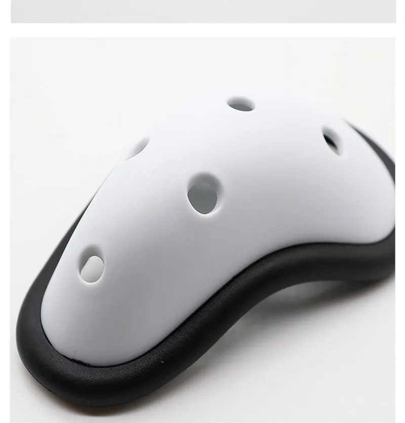 Rubber sports genital protector groin guard for adult and child sizes, used in boxing rugby hockey and martial arts.