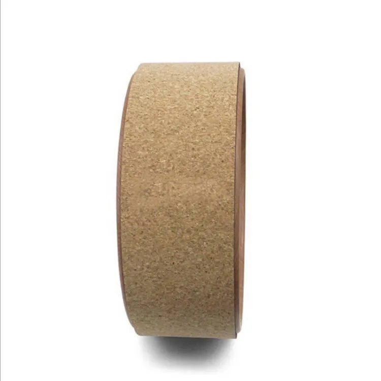 Yoga wheel made from ABS and TPE in a 13x32.5 cm size for back bending