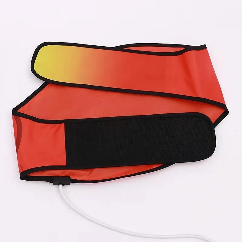Hot compress waist support sauna massage belt for yoga and back support