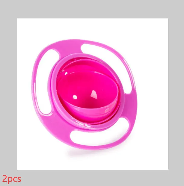 Children's rotating balance bowl in plastic, available in red green blue mint pink for toddlers over 24 months