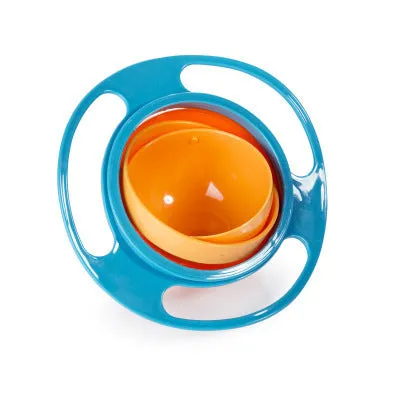 Children's rotating balance bowl in plastic, available in red green blue mint pink for toddlers over 24 months