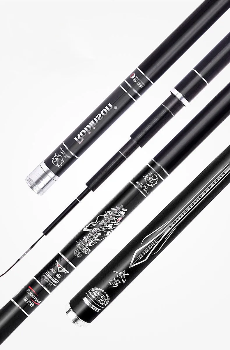 Carbon fishing rod super hard super light 28 tone with 3 sections and 111mm shrunken length