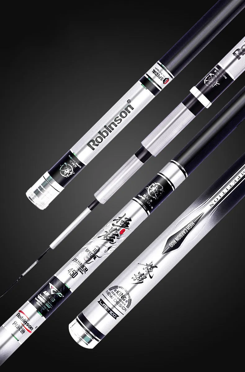 Carbon fishing rod super hard super light 28 tone with 3 sections and 111mm shrunken length