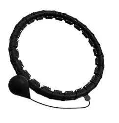 Detachable ABS fitness equipment in black with hollow diameter design for outdoor strength training