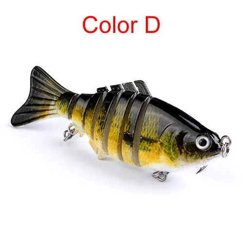 Luya knotty lure simulation fake bait 10cm 15.5g ABS plastic hard fishing tackle multiple colour options