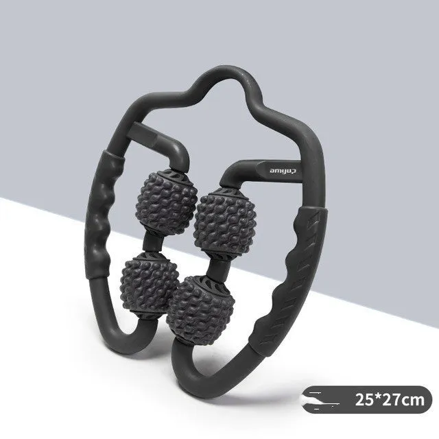 PP leg massager in 28.5cm x 23.5cm size with Black Pink colour option for home relaxation