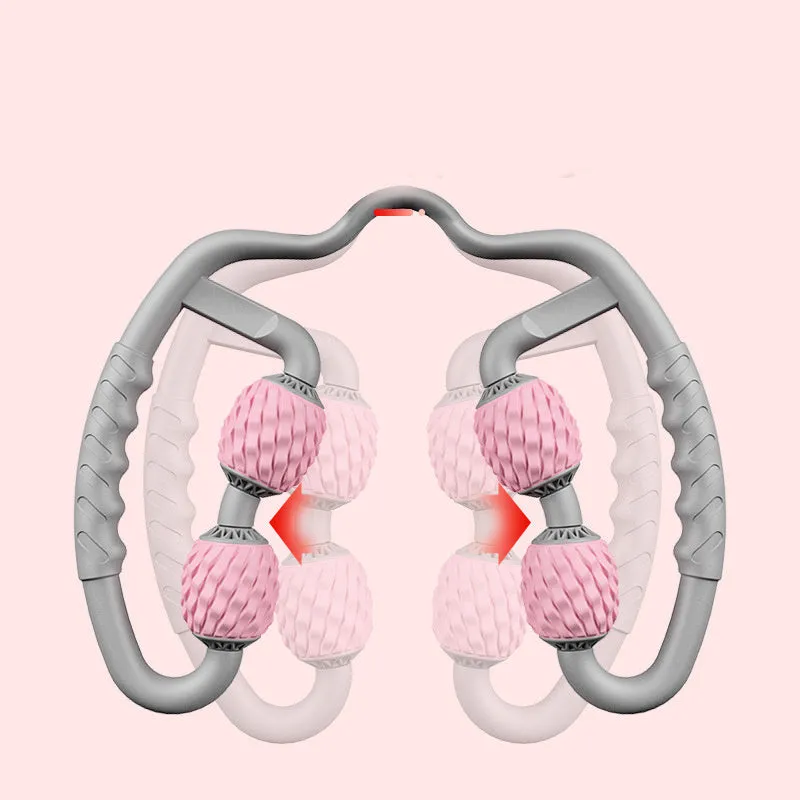 PP leg massager in 28.5cm x 23.5cm size with Black Pink colour option for home relaxation