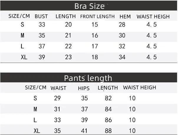 Women's seamless knitted sling sports bra and yoga trousers set in solid colour for fitness