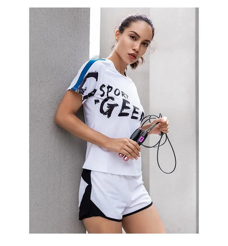 Adjustable digital skipping rope with black ABS handle and coated steel cable on white background