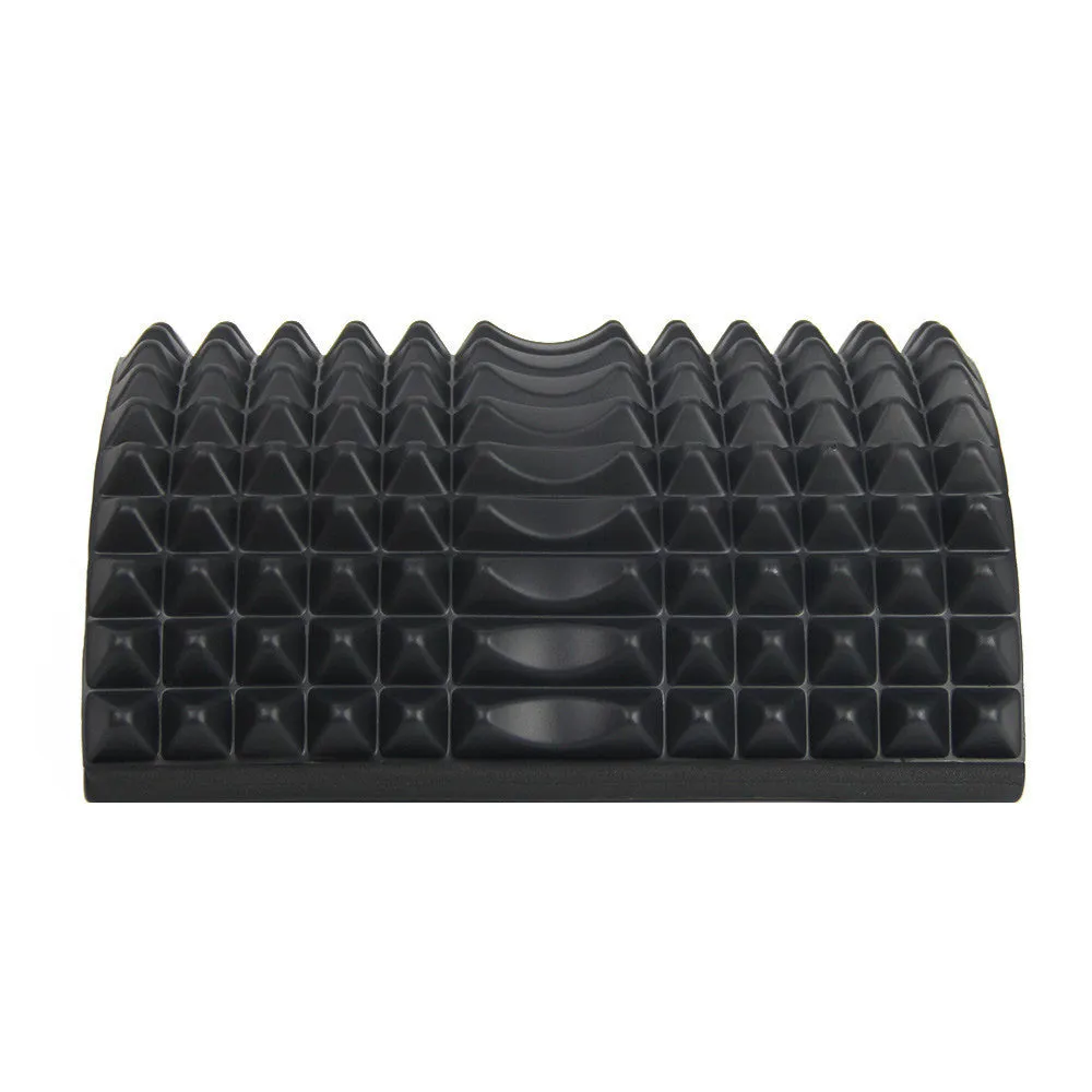 Drop-shaped back waist pad yoga mat blue EVA foam 30 x 29.5 x 9 cm for lower back support