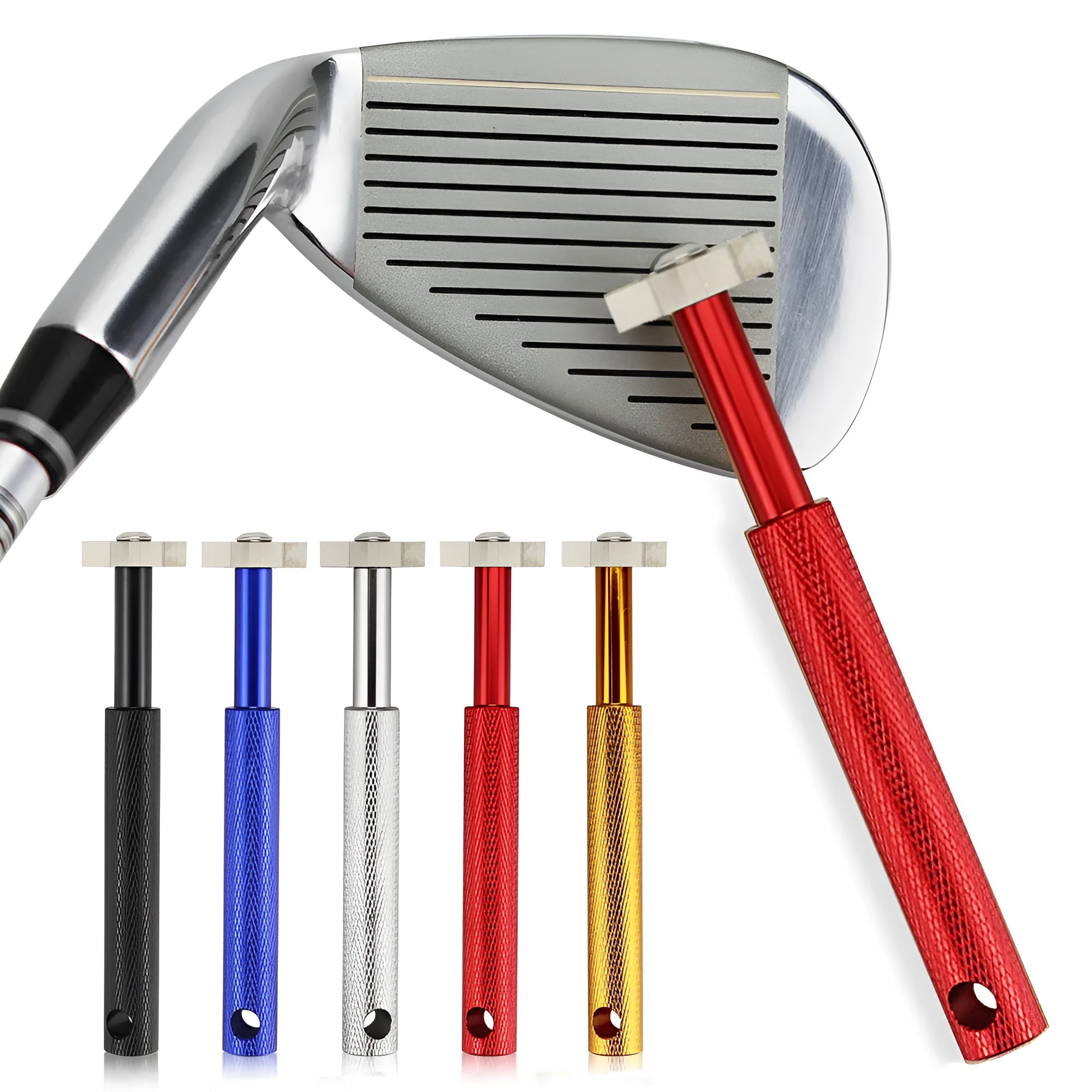 Hexagonal alloy cleaning and repair tool in black with hexagonal grip surface and silver highlights