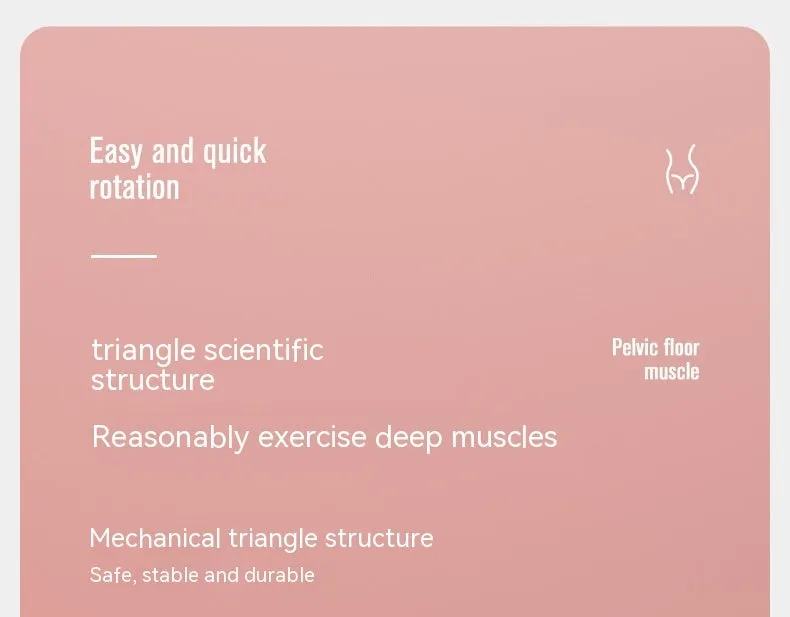 Grey coloured pelvic floor muscle trainer with a counter display, held in hand.
