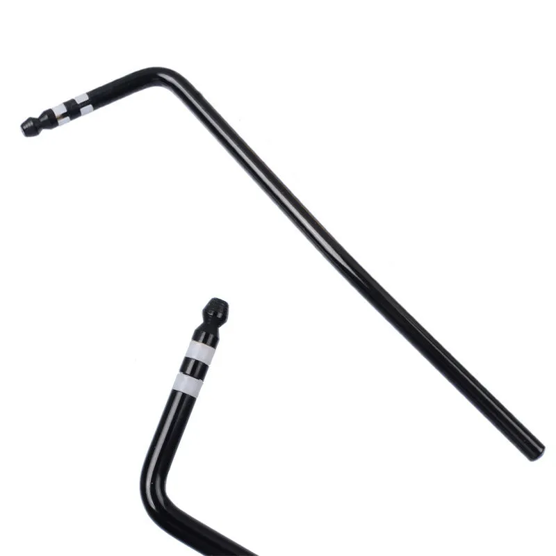 Metal guitar tremolo bar in black, blue, gold, and silver colour options.