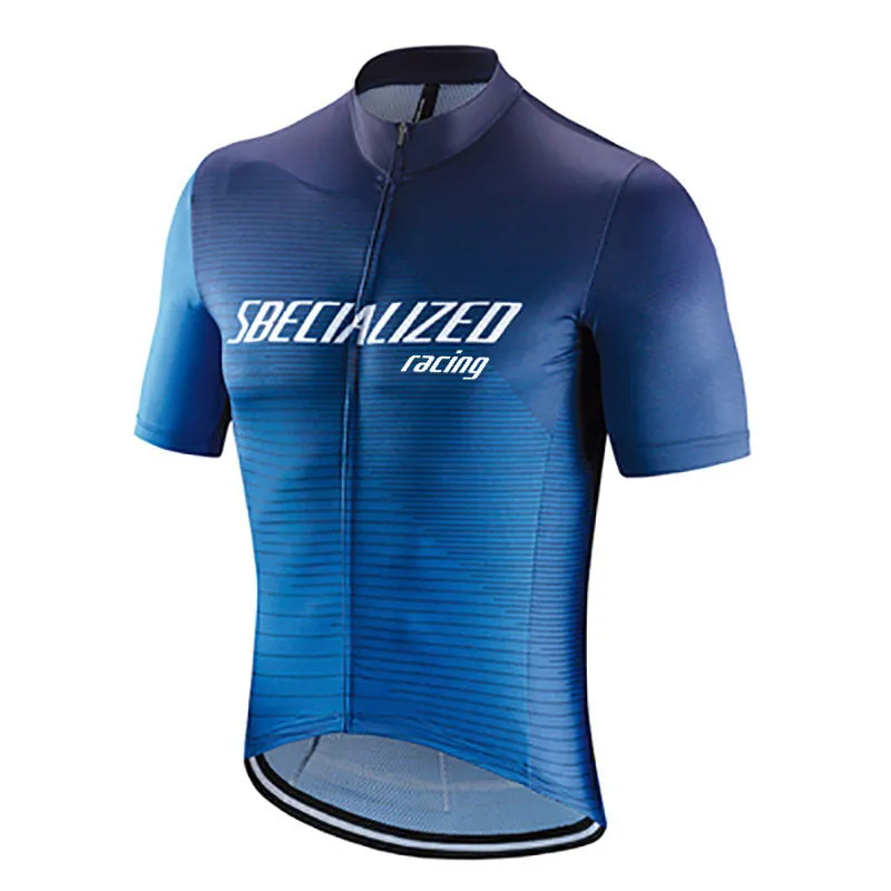 Men's summer mountain bike jersey suit with gel breathing pad in multiple colours, Asian sizing XS to 4XL
