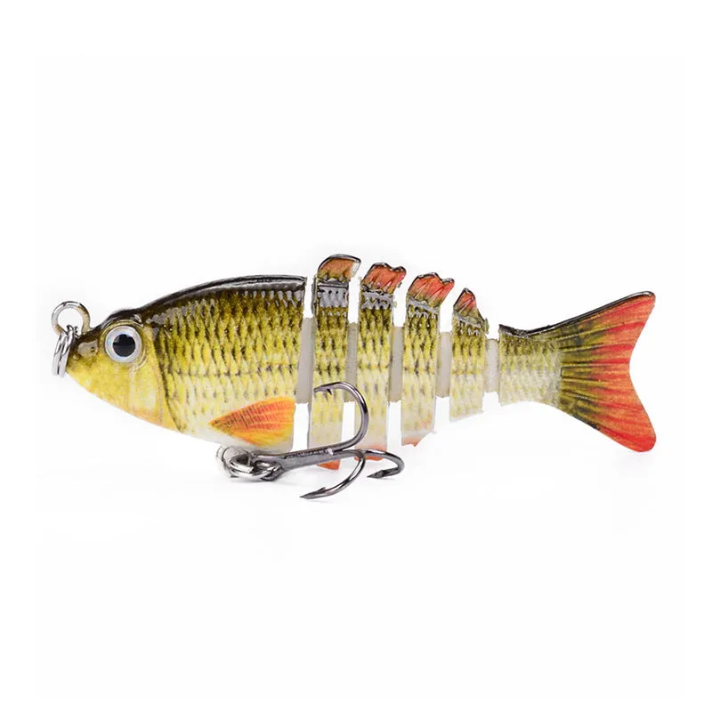 Small knotty bait 5cm 3g hard fishing lure in ABS plastic bionic design style A