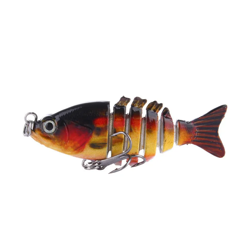 Small knotty bait 5cm 3g hard fishing lure in ABS plastic bionic design style A