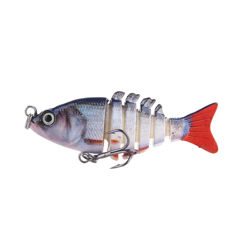 Small knotty bait 5cm 3g hard fishing lure in ABS plastic bionic design style A