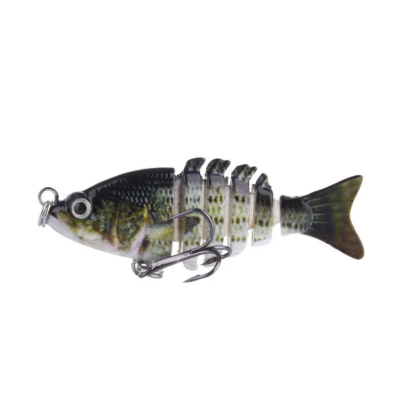 Small knotty bait 5cm 3g hard fishing lure in ABS plastic bionic design style A