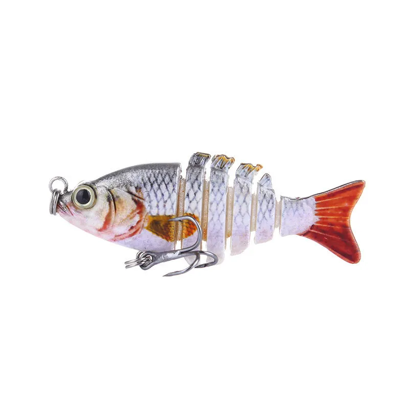 Small knotty bait 5cm 3g hard fishing lure in ABS plastic bionic design style A