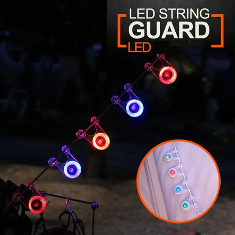 Camping hanging lamp LED mini light with hanging loop for tent rope use