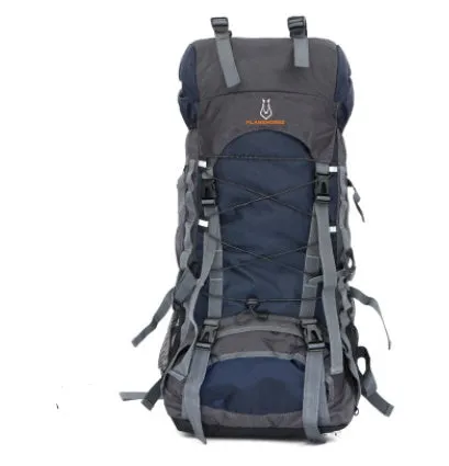 60L unisex outdoor backpack in ArmyGreen with waterproof and anti-theft features