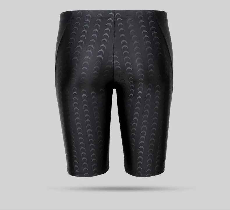 Shark Skin Five Points men's swimming trunks in blue with four-way stretch fabric and spandex lining