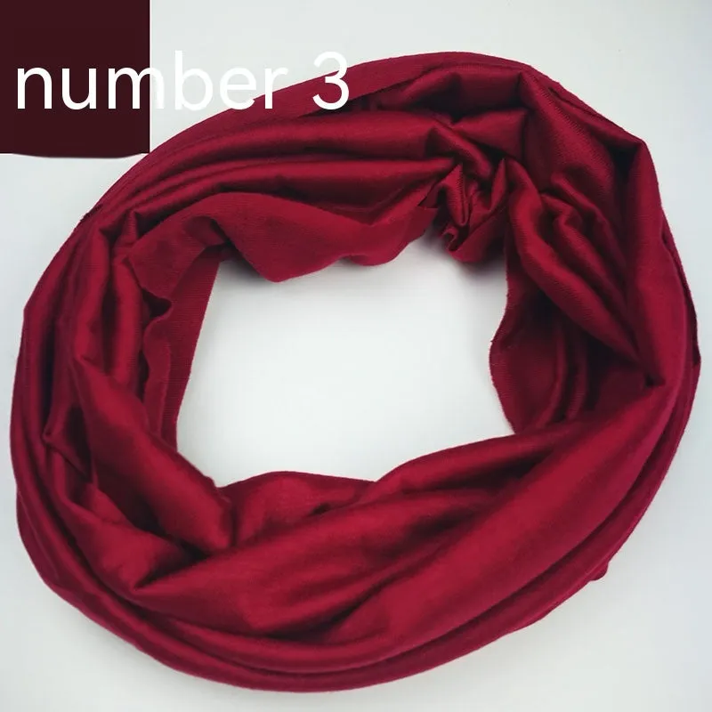 Seamless polyester magic headscarf for outdoor sports in a free size, shown in a colour option.