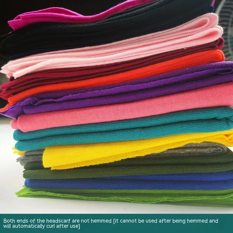 Seamless polyester magic headscarf for outdoor sports in a free size, shown in a colour option.