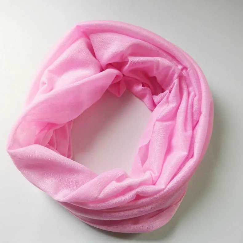 Seamless polyester magic headscarf for outdoor sports in a free size, shown in a colour option.