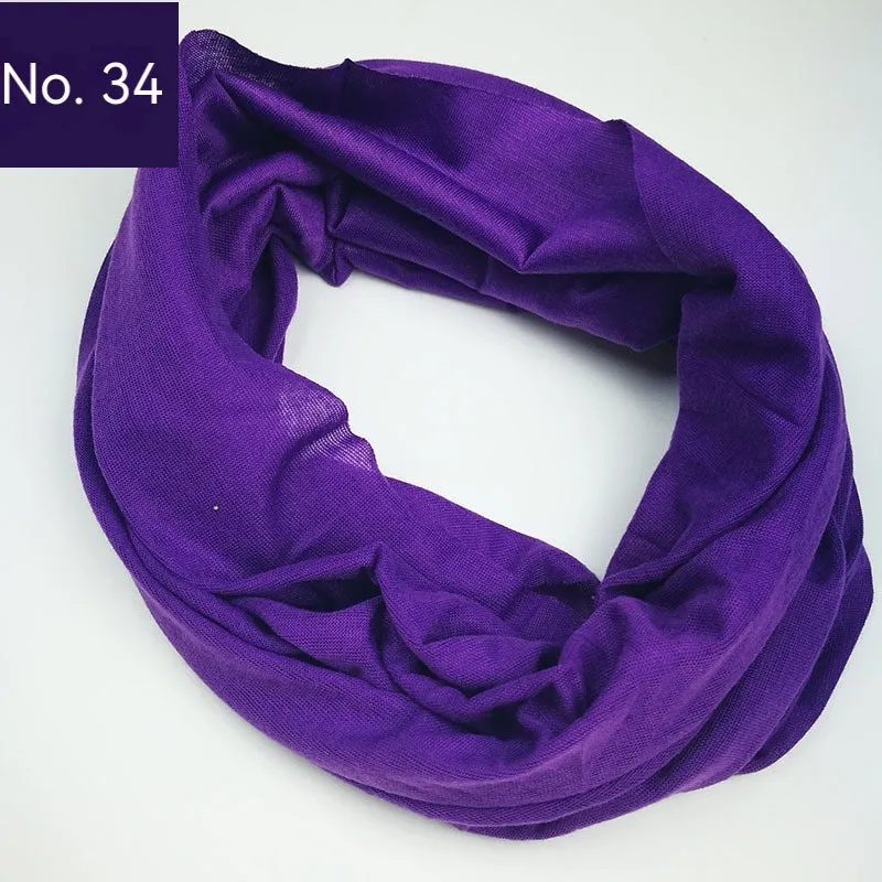 Seamless polyester magic headscarf for outdoor sports in a free size, shown in a colour option.