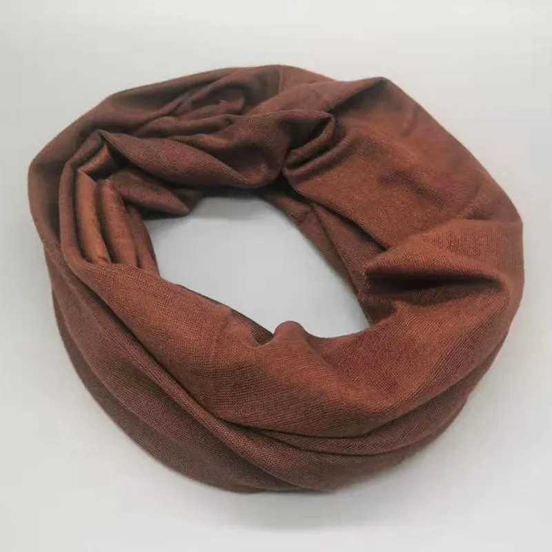 Seamless polyester magic headscarf for outdoor sports in a free size, shown in a colour option.