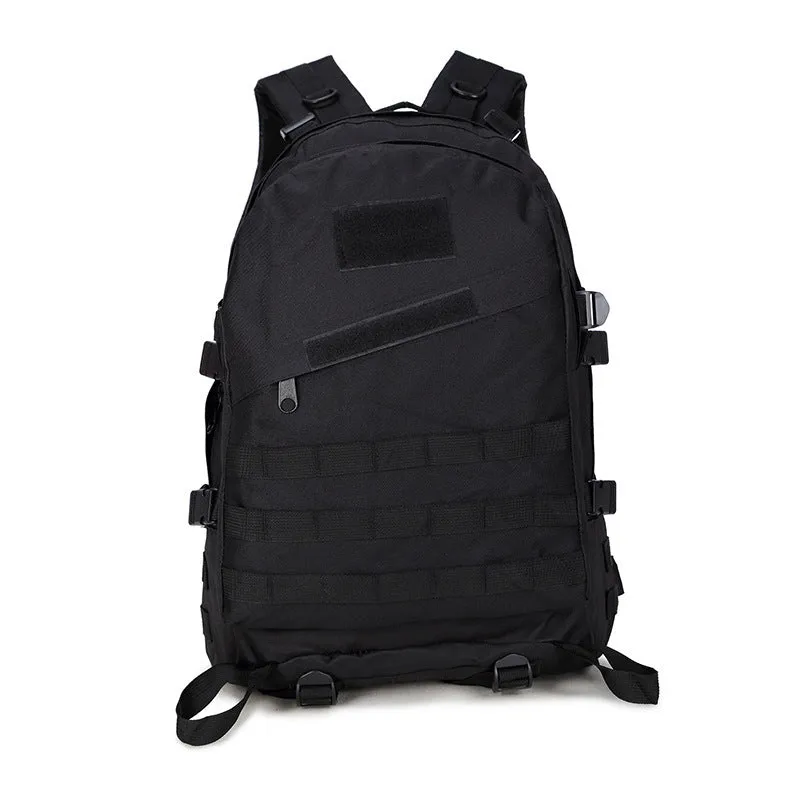 Camouflage tactical backpack made of waterproof Oxford cloth with double shoulder straps, 34x15x48cm, outdoor use