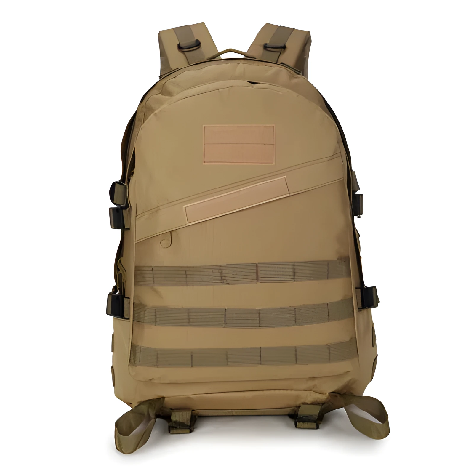 Camouflage tactical backpack made of waterproof Oxford cloth with double shoulder straps, 34x15x48cm, outdoor use