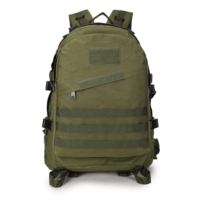 Camouflage tactical backpack made of waterproof Oxford cloth with double shoulder straps, 34x15x48cm, outdoor use