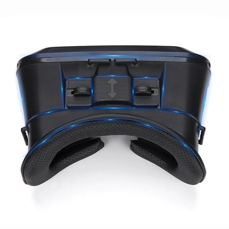 K2 Smart VR Glasses black resin head mounted virtual reality headset with card slot for smartphone