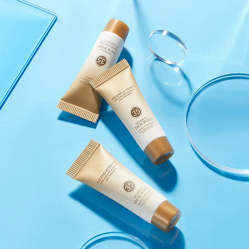 Water locking moisturizing sunscreen 30g tube with whitening freckle removing variant
