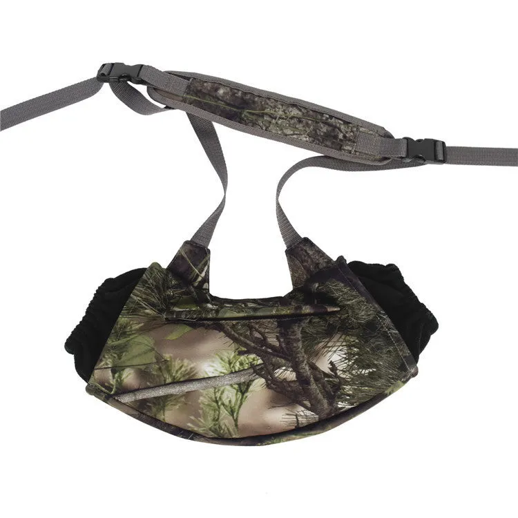 Flannel warm gloves in reed camouflage colour for hunting outdoor use