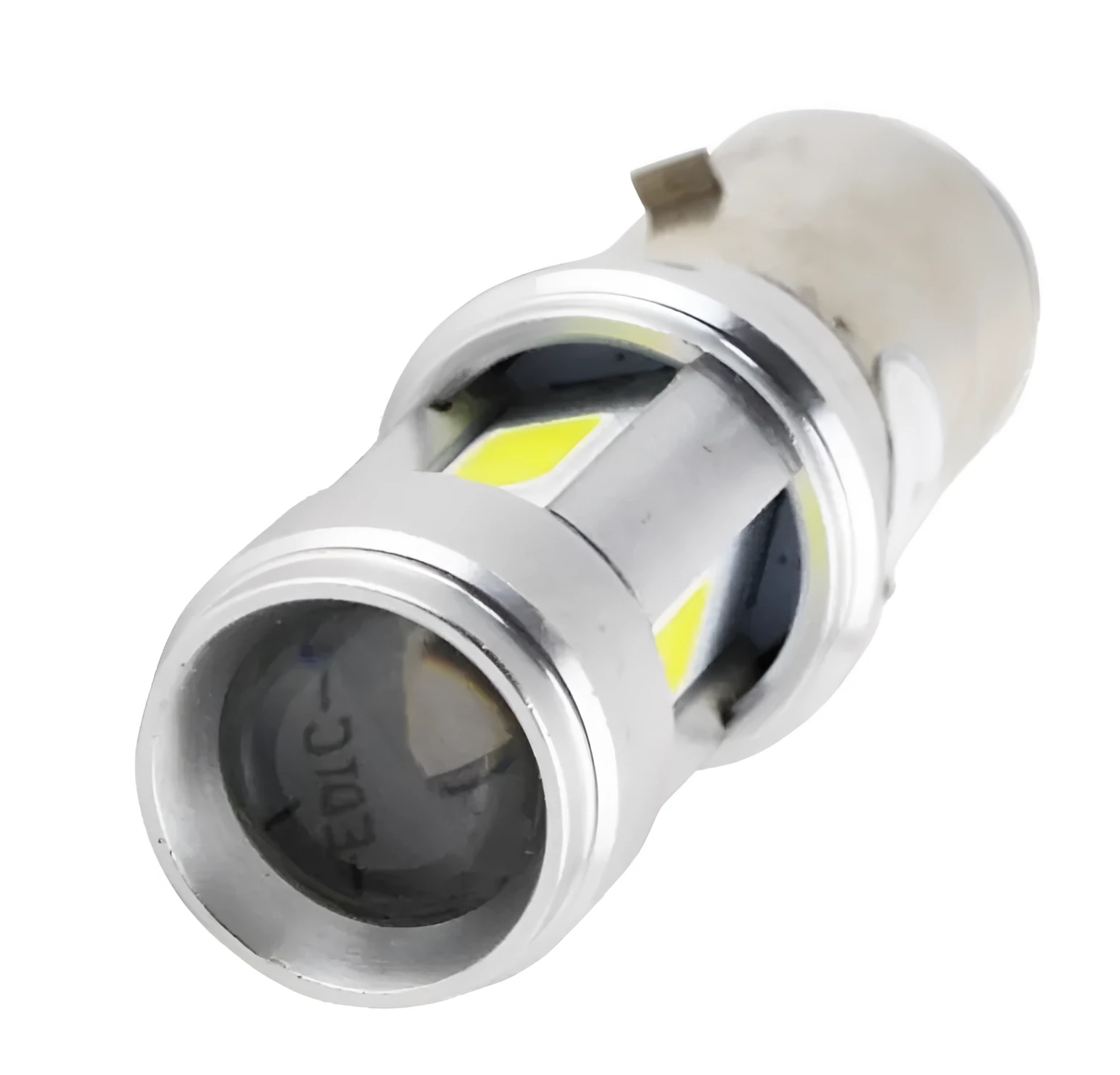 White 18W 3000LM LED headlight for motorcycle, pedal bike, and electric bike in aluminium alloy casing