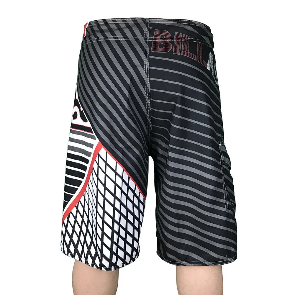 Quick-drying unisex surf pants in polyester fibre, available in blue, green, red, sizes 30-38