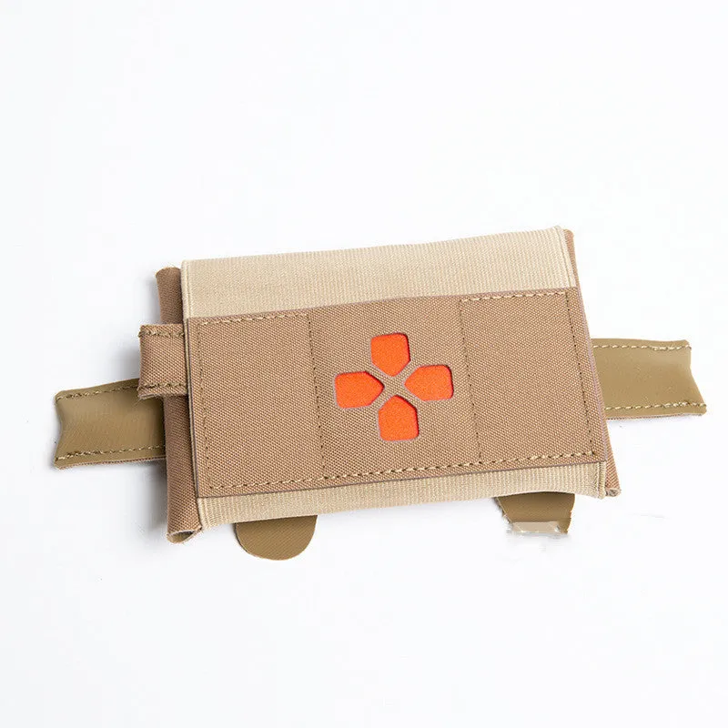 Nylon first-aid kit in CP camouflage colour with tactical design for outdoor emergency use