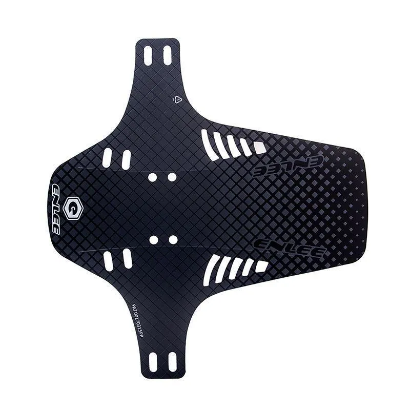 Off road bike mud flaps in colour option 1 mounted on mountain bike