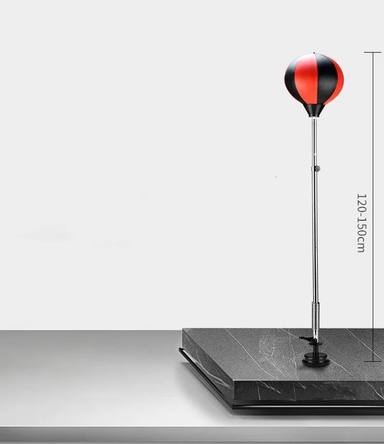 Home reaction trainer boxing speed ball 3.5kg PVC red black colour