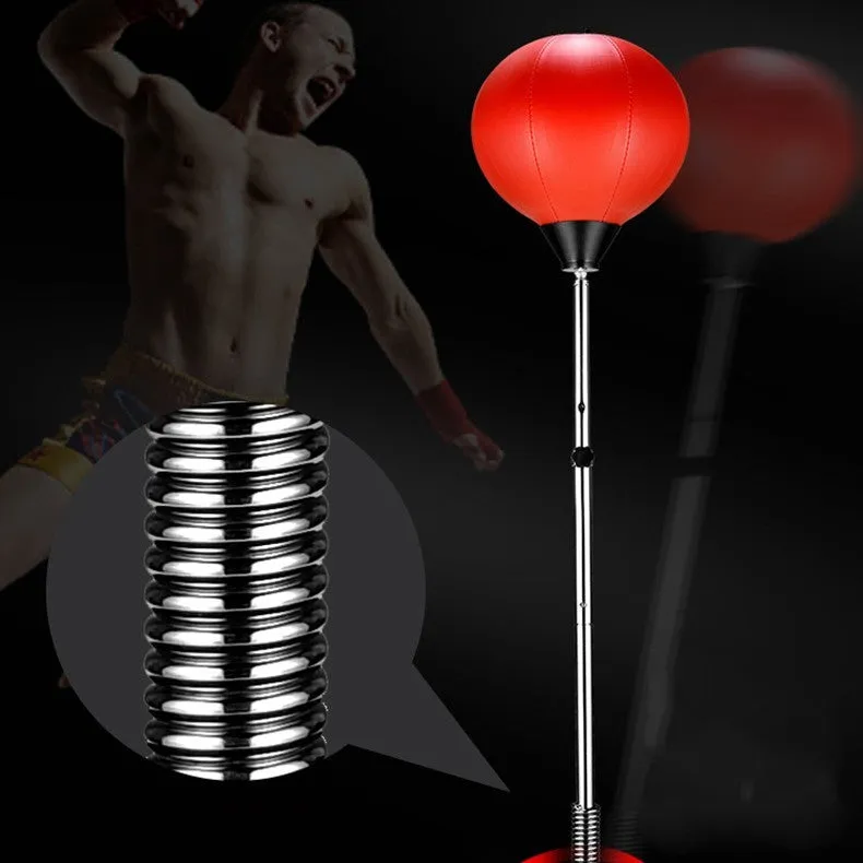 Home reaction trainer boxing speed ball 3.5kg PVC red black colour