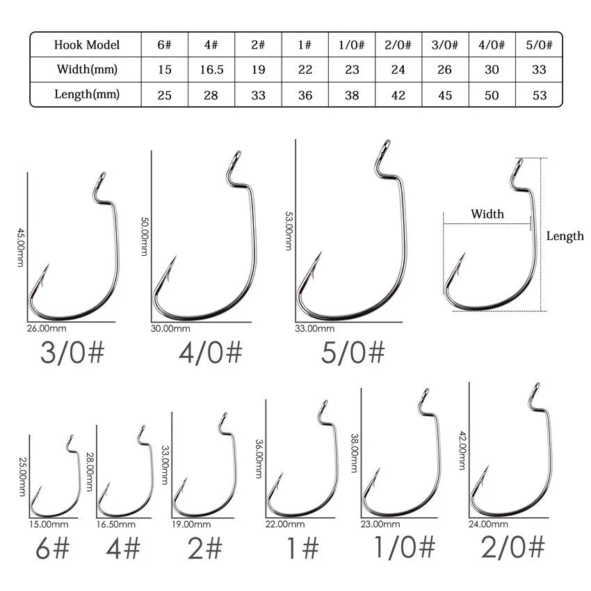 High carbon steel narrow wide belly crank fish hook with barbs for grouper sea fishing