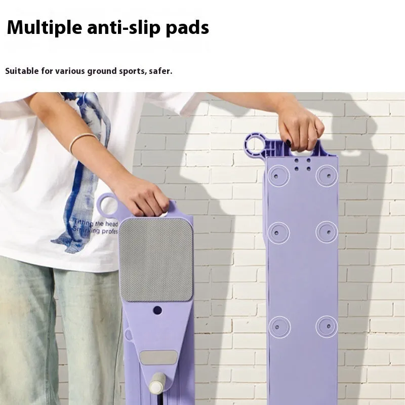 Split fitness board in Mysterious Black for home waist training workouts