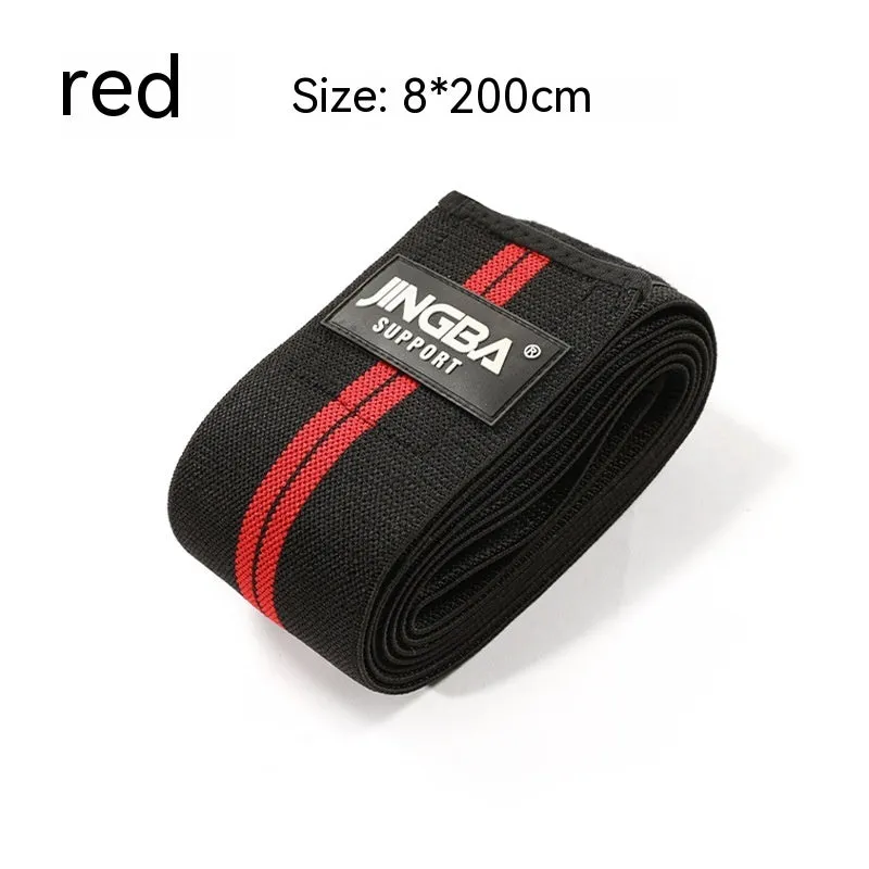 Adult adjustable sports knee pads in blue, grey, red, and yellow colours for multi-sport use.