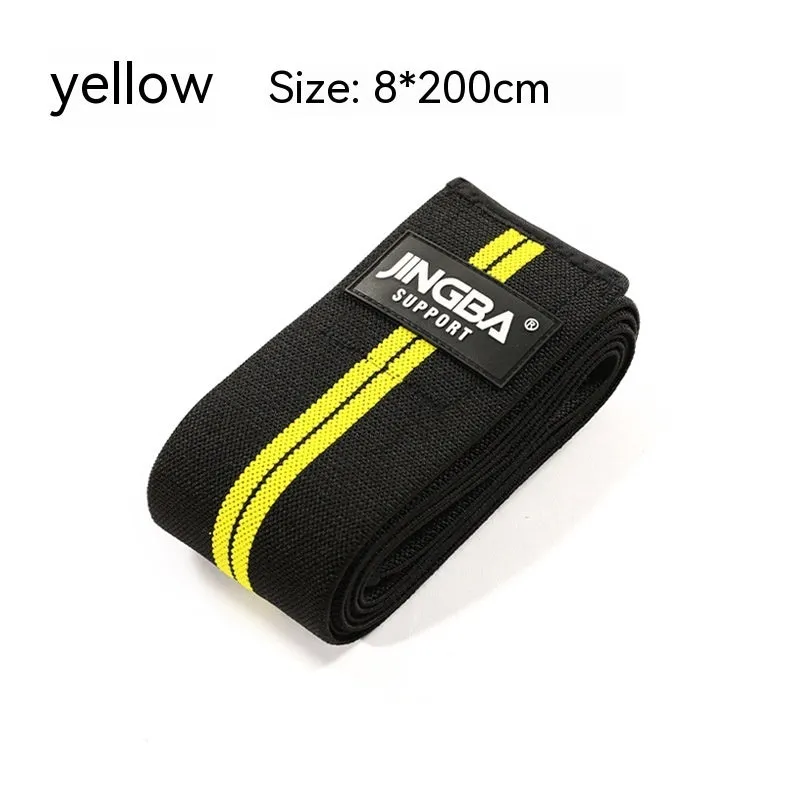 Adult adjustable sports knee pads in blue, grey, red, and yellow colours for multi-sport use.