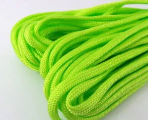 7 core paracord umbrella rope 4mm diameter 31m bundle in army green camouflage colour